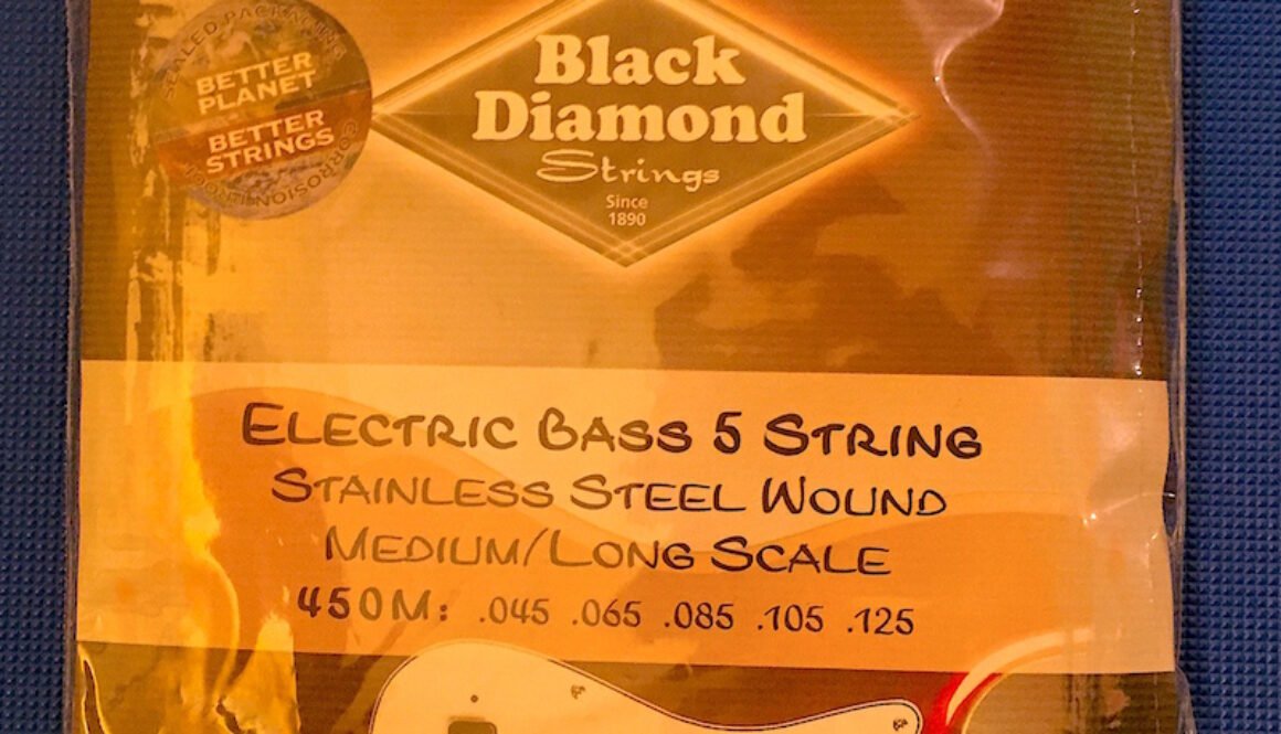 Black Diamond - Electric Bass 5 String Set Steel - 450M (45-125)